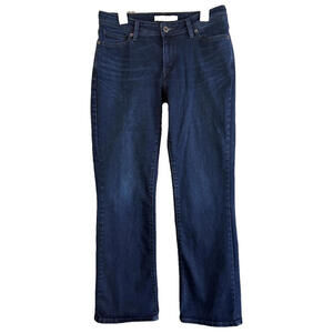 Levis Womens 529 Curvy Bootcut Denim Blue Jeans Size 12L Long Casual Boot Cut